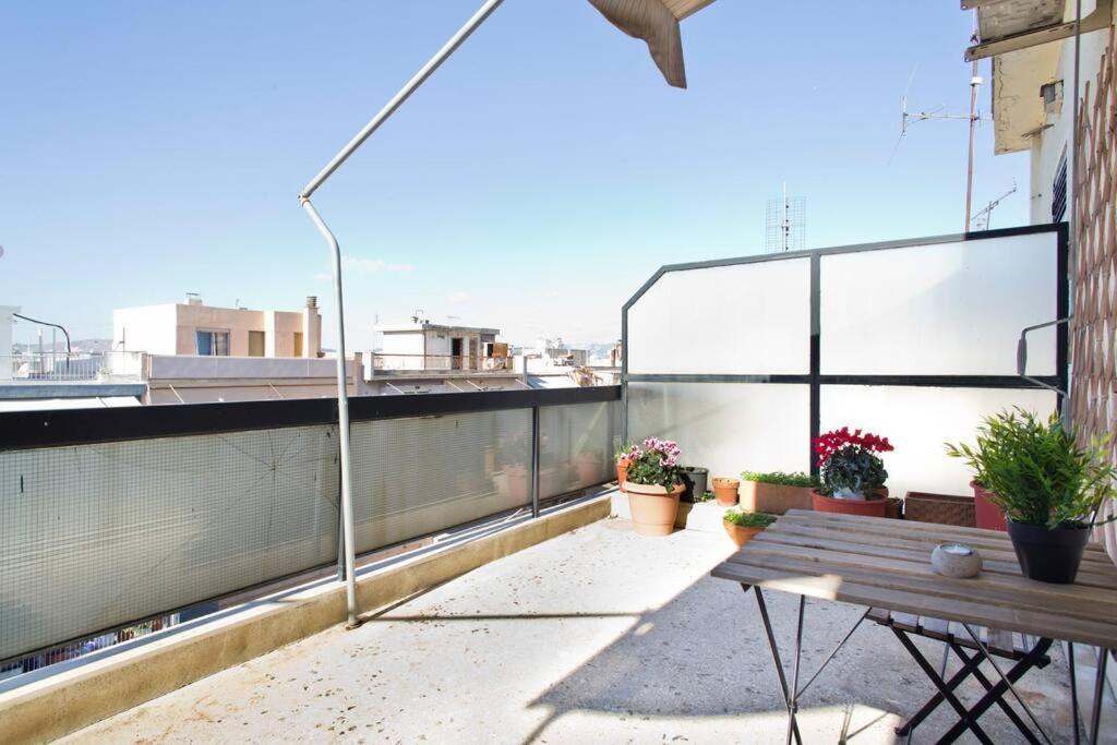 Rooftop Athens Central Studio Dış mekan fotoğraf